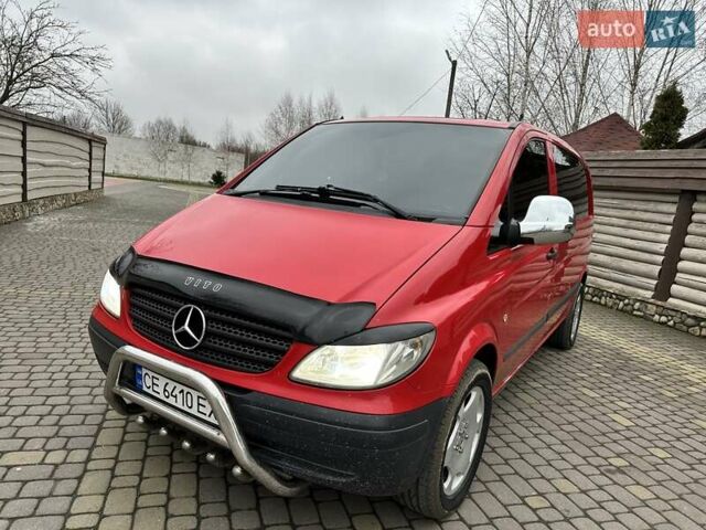Червоний Мерседес Віто, об'ємом двигуна 2.15 л та пробігом 350 тис. км за 4950 $, фото 1 на Automoto.ua