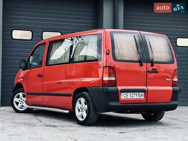 Красный Мерседес Вито, объемом двигателя 2.15 л и пробегом 202 тыс. км за 4999 $, фото 16 на Automoto.ua
