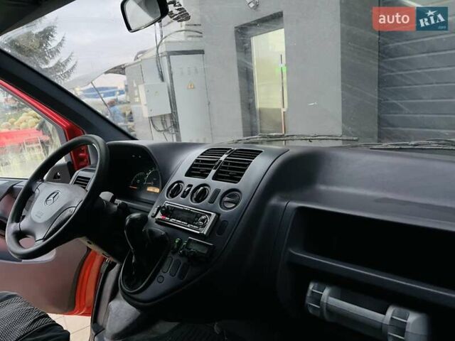 Красный Мерседес Вито, объемом двигателя 2.15 л и пробегом 202 тыс. км за 4999 $, фото 30 на Automoto.ua