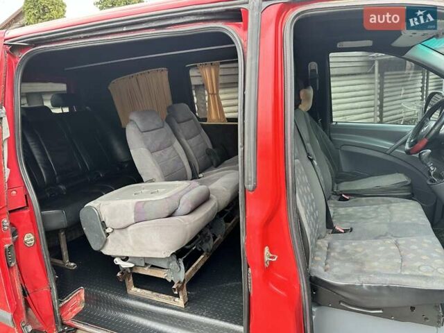 Червоний Мерседес Віто, об'ємом двигуна 2.15 л та пробігом 350 тис. км за 4950 $, фото 14 на Automoto.ua