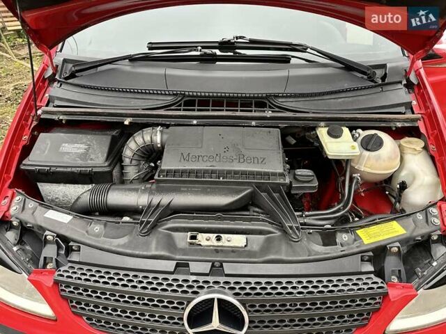 Червоний Мерседес Віто, об'ємом двигуна 2.15 л та пробігом 350 тис. км за 4950 $, фото 32 на Automoto.ua