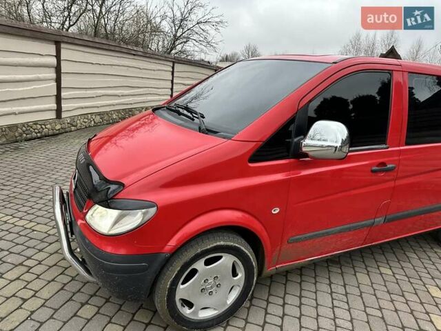 Червоний Мерседес Віто, об'ємом двигуна 2.15 л та пробігом 350 тис. км за 4950 $, фото 9 на Automoto.ua