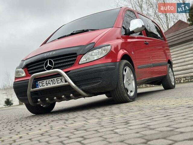 Червоний Мерседес Віто, об'ємом двигуна 2.15 л та пробігом 350 тис. км за 4950 $, фото 18 на Automoto.ua