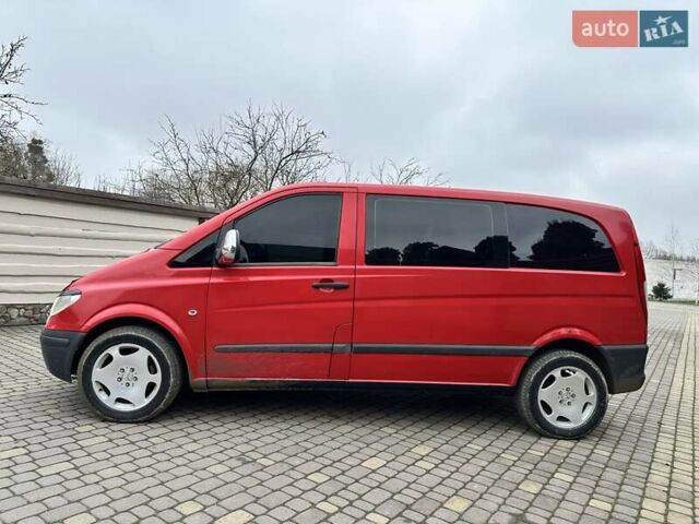 Червоний Мерседес Віто, об'ємом двигуна 2.15 л та пробігом 350 тис. км за 4950 $, фото 8 на Automoto.ua