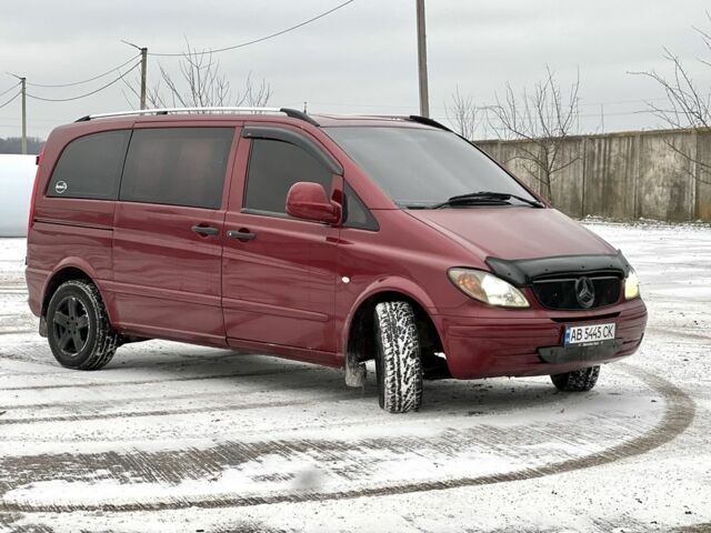 Червоний Мерседес Віто, об'ємом двигуна 2.1 л та пробігом 480 тис. км за 7200 $, фото 2 на Automoto.ua