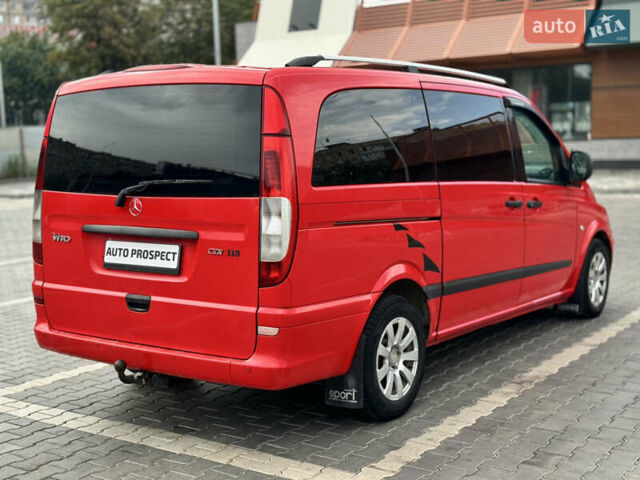 Червоний Мерседес Віто, об'ємом двигуна 0 л та пробігом 430 тис. км за 8100 $, фото 10 на Automoto.ua