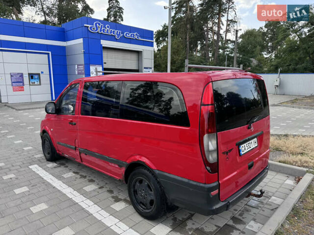 Червоний Мерседес Віто, об'ємом двигуна 2.15 л та пробігом 159 тис. км за 3750 $, фото 4 на Automoto.ua