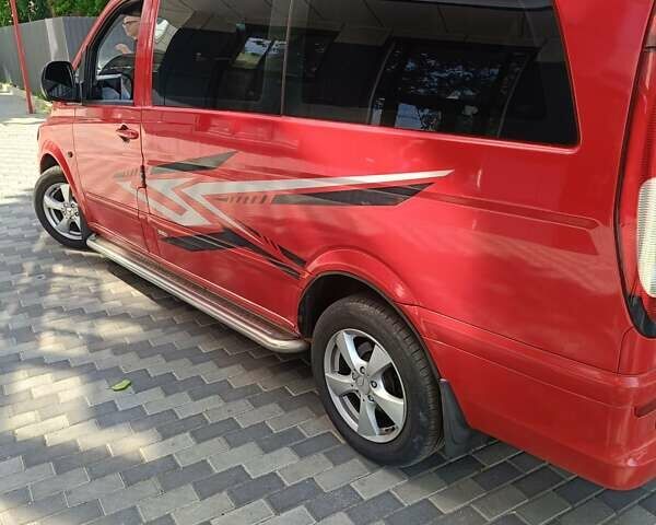 Червоний Мерседес Віто, об'ємом двигуна 2.2 л та пробігом 309 тис. км за 7500 $, фото 8 на Automoto.ua