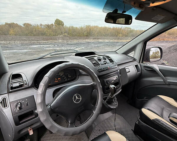 Красный Мерседес Вито, объемом двигателя 2.15 л и пробегом 441 тыс. км за 6000 $, фото 7 на Automoto.ua