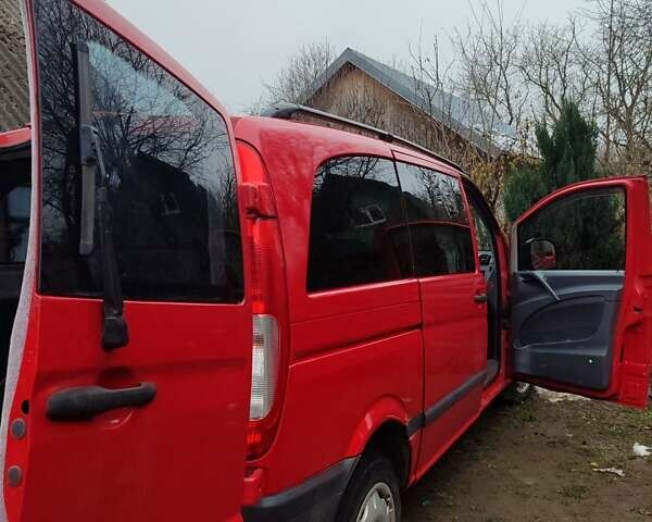Червоний Мерседес Віто, об'ємом двигуна 2.15 л та пробігом 375 тис. км за 5450 $, фото 14 на Automoto.ua