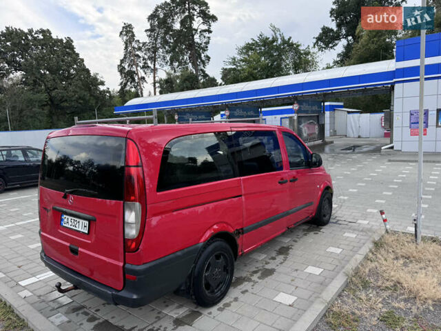 Червоний Мерседес Віто, об'ємом двигуна 2.15 л та пробігом 159 тис. км за 3750 $, фото 3 на Automoto.ua