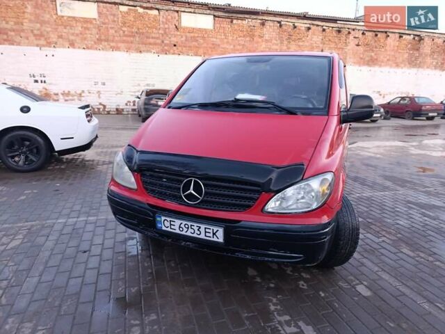Красный Мерседес Вито, объемом двигателя 2.15 л и пробегом 420 тыс. км за 4400 $, фото 16 на Automoto.ua