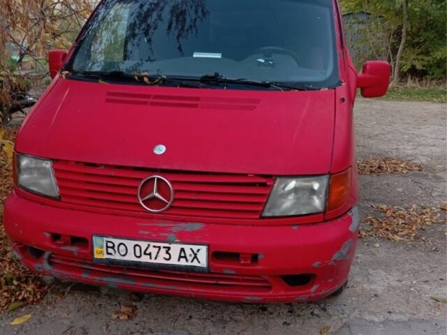 Червоний Мерседес Віто, об'ємом двигуна 0 л та пробігом 270 тис. км за 2500 $, фото 1 на Automoto.ua