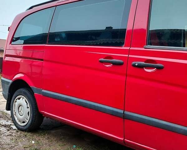 Червоний Мерседес Віто, об'ємом двигуна 2.15 л та пробігом 375 тис. км за 5450 $, фото 1 на Automoto.ua