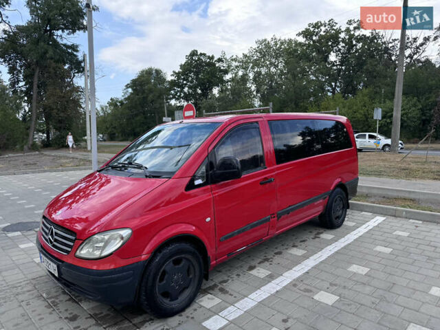 Червоний Мерседес Віто, об'ємом двигуна 2.15 л та пробігом 159 тис. км за 3750 $, фото 2 на Automoto.ua