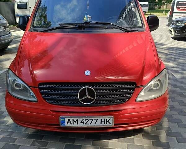 Червоний Мерседес Віто, об'ємом двигуна 2.2 л та пробігом 309 тис. км за 7500 $, фото 10 на Automoto.ua
