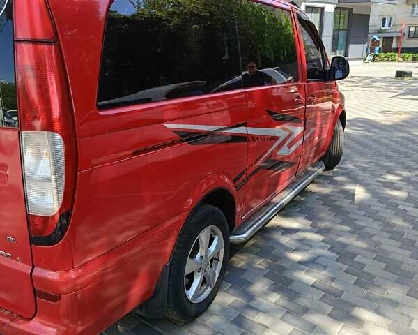 Червоний Мерседес Віто, об'ємом двигуна 2.2 л та пробігом 309 тис. км за 7500 $, фото 7 на Automoto.ua