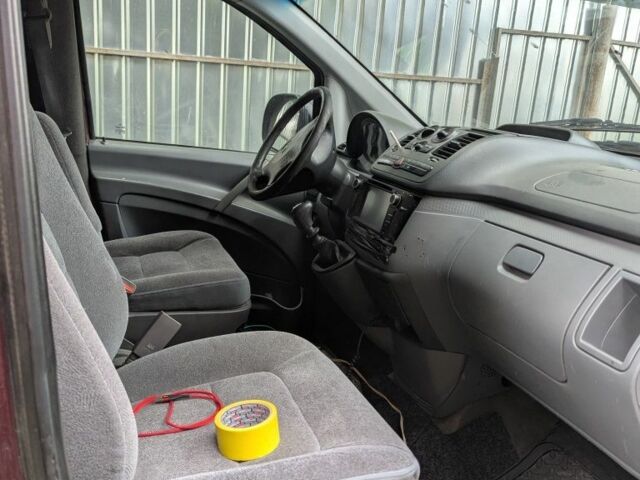 Красный Мерседес Вито, объемом двигателя 2.1 л и пробегом 500 тыс. км за 4700 $, фото 3 на Automoto.ua