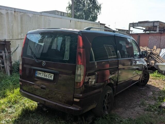 Красный Мерседес Вито, объемом двигателя 2.1 л и пробегом 500 тыс. км за 4700 $, фото 5 на Automoto.ua