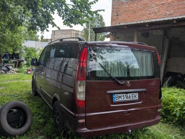 Красный Мерседес Вито, объемом двигателя 2.1 л и пробегом 500 тыс. км за 4700 $, фото 2 на Automoto.ua