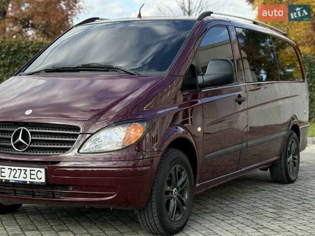 Красный Мерседес Вито, объемом двигателя 2.2 л и пробегом 412 тыс. км за 8500 $, фото 21 на Automoto.ua