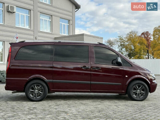 Красный Мерседес Вито, объемом двигателя 2.2 л и пробегом 412 тыс. км за 8500 $, фото 27 на Automoto.ua