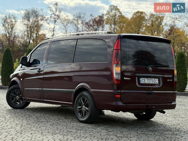 Красный Мерседес Вито, объемом двигателя 2.2 л и пробегом 412 тыс. км за 8500 $, фото 13 на Automoto.ua