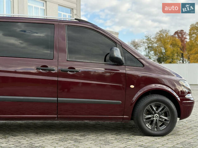 Красный Мерседес Вито, объемом двигателя 2.2 л и пробегом 412 тыс. км за 8500 $, фото 28 на Automoto.ua