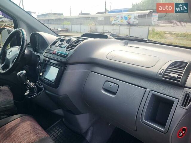 Красный Мерседес Вито, объемом двигателя 2.15 л и пробегом 250 тыс. км за 5500 $, фото 4 на Automoto.ua