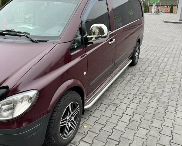 Красный Мерседес Вито, объемом двигателя 2.15 л и пробегом 260 тыс. км за 9500 $, фото 26 на Automoto.ua