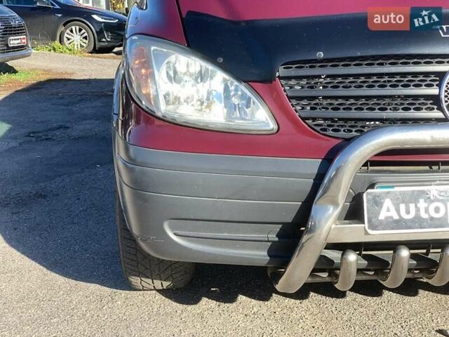 Красный Мерседес Вито, объемом двигателя 2.2 л и пробегом 261 тыс. км за 8990 $, фото 29 на Automoto.ua