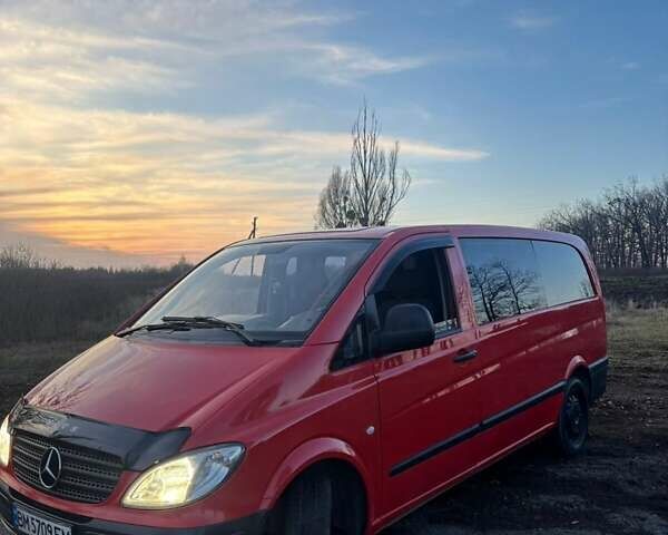 Червоний Мерседес Віто, об'ємом двигуна 2.15 л та пробігом 226 тис. км за 10000 $, фото 4 на Automoto.ua