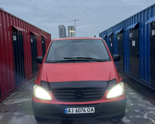 Червоний Мерседес Віто, об'ємом двигуна 2.15 л та пробігом 424 тис. км за 7200 $, фото 1 на Automoto.ua