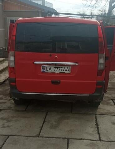 Червоний Мерседес Віто, об'ємом двигуна 2.1 л та пробігом 400 тис. км за 7000 $, фото 2 на Automoto.ua