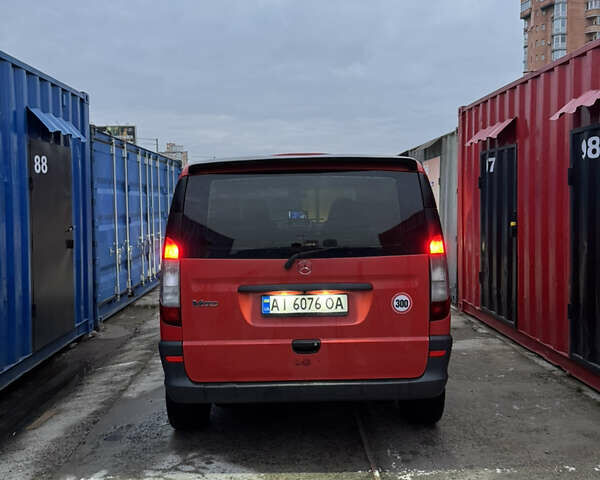 Червоний Мерседес Віто, об'ємом двигуна 2.15 л та пробігом 424 тис. км за 7200 $, фото 6 на Automoto.ua