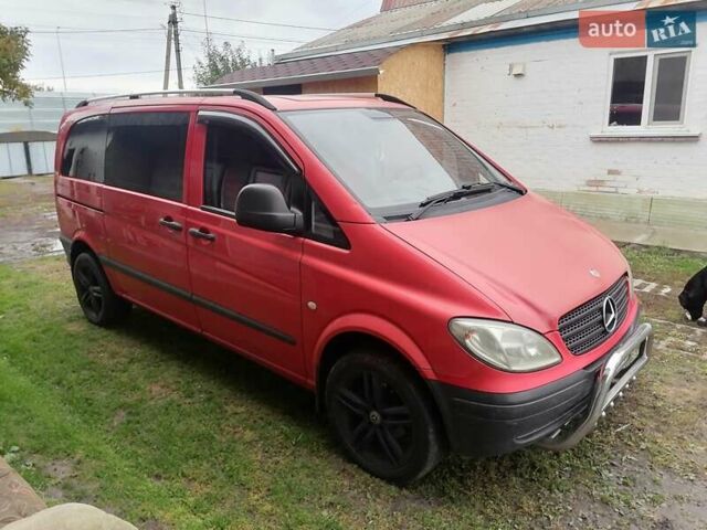Червоний Мерседес Віто, об'ємом двигуна 2.15 л та пробігом 363 тис. км за 7400 $, фото 7 на Automoto.ua