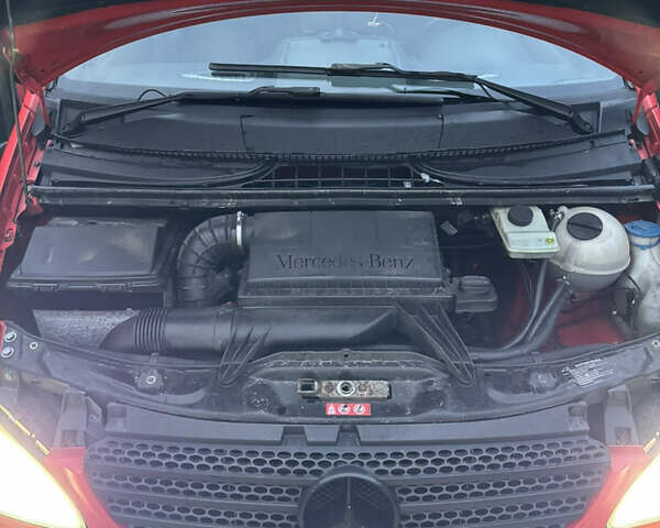 Червоний Мерседес Віто, об'ємом двигуна 2.15 л та пробігом 424 тис. км за 7200 $, фото 31 на Automoto.ua