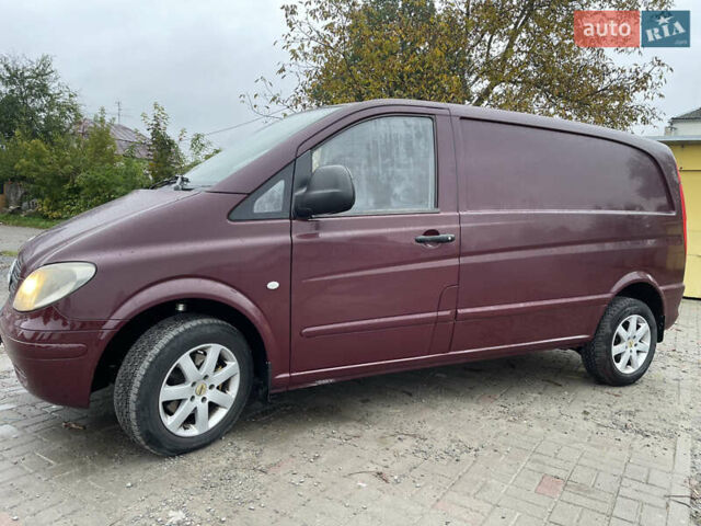 Красный Мерседес Вито, объемом двигателя 2.15 л и пробегом 4 тыс. км за 7000 $, фото 5 на Automoto.ua