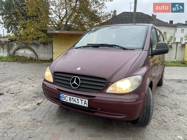 Красный Мерседес Вито, объемом двигателя 2.15 л и пробегом 4 тыс. км за 7000 $, фото 3 на Automoto.ua