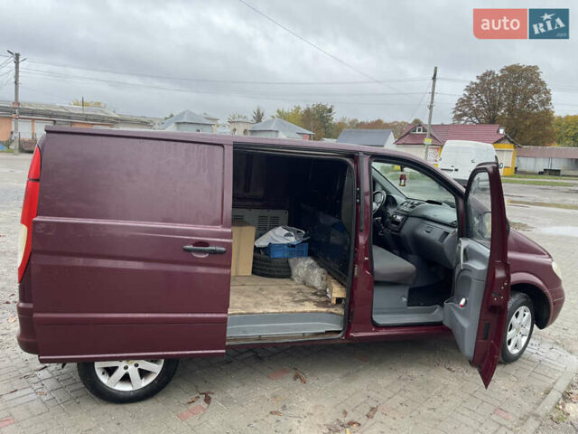 Красный Мерседес Вито, объемом двигателя 2.15 л и пробегом 4 тыс. км за 7000 $, фото 9 на Automoto.ua