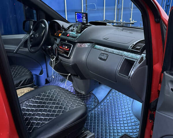 Червоний Мерседес Віто, об'ємом двигуна 2.15 л та пробігом 424 тис. км за 7200 $, фото 17 на Automoto.ua