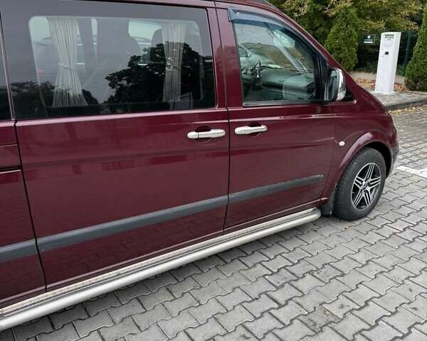 Красный Мерседес Вито, объемом двигателя 2.15 л и пробегом 260 тыс. км за 9500 $, фото 19 на Automoto.ua