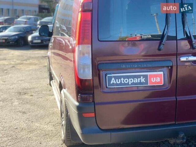 Красный Мерседес Вито, объемом двигателя 2.2 л и пробегом 261 тыс. км за 8990 $, фото 31 на Automoto.ua