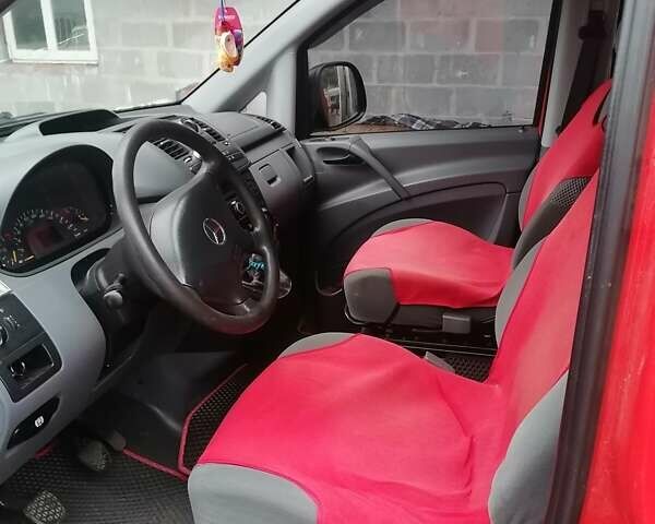 Червоний Мерседес Віто, об'ємом двигуна 2.15 л та пробігом 363 тис. км за 7400 $, фото 4 на Automoto.ua