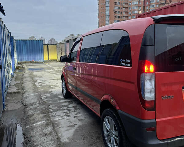Червоний Мерседес Віто, об'ємом двигуна 2.15 л та пробігом 424 тис. км за 7200 $, фото 7 на Automoto.ua