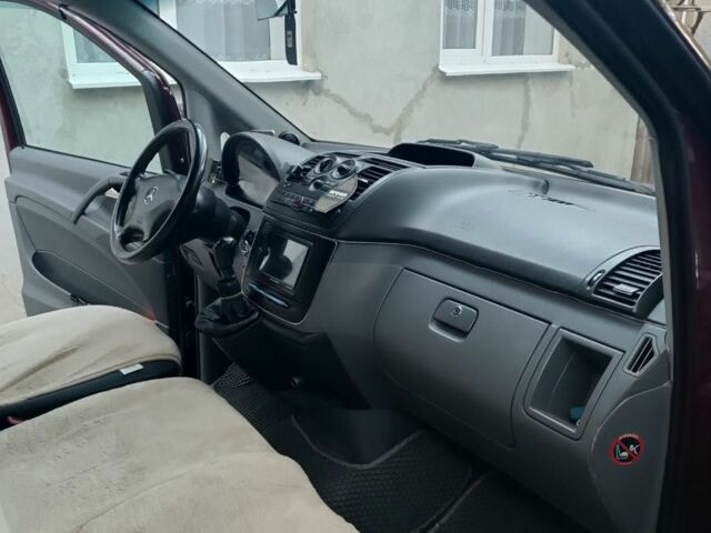 Красный Мерседес Вито, объемом двигателя 2.1 л и пробегом 1 тыс. км за 10000 $, фото 6 на Automoto.ua