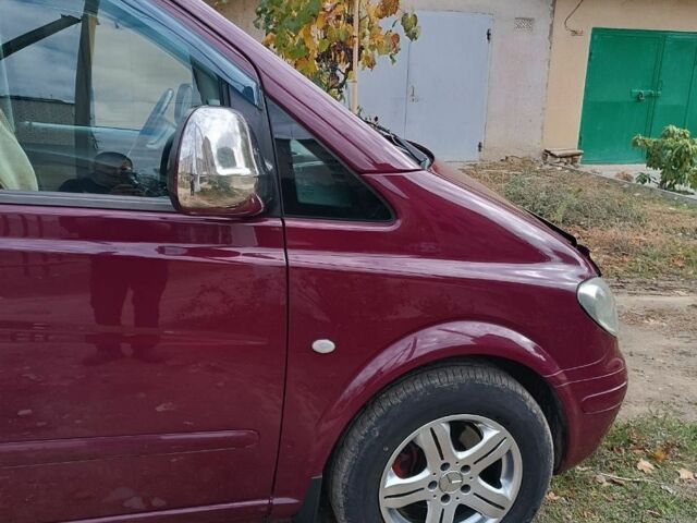 Красный Мерседес Вито, объемом двигателя 2.1 л и пробегом 1 тыс. км за 10000 $, фото 1 на Automoto.ua