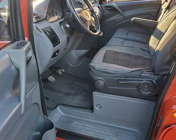 Красный Мерседес Вито, объемом двигателя 2.2 л и пробегом 401 тыс. км за 8999 $, фото 18 на Automoto.ua