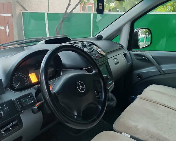 Красный Мерседес Вито, объемом двигателя 2.2 л и пробегом 400 тыс. км за 10200 $, фото 4 на Automoto.ua