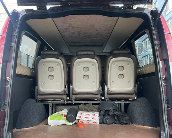 Красный Мерседес Вито, объемом двигателя 2.15 л и пробегом 340 тыс. км за 10800 $, фото 17 на Automoto.ua